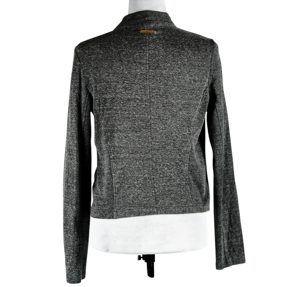 Armani Exchange Charcoal Gray Asymmetrical Zip Jacket – Women’s Size Medium - Picture 6 of 17